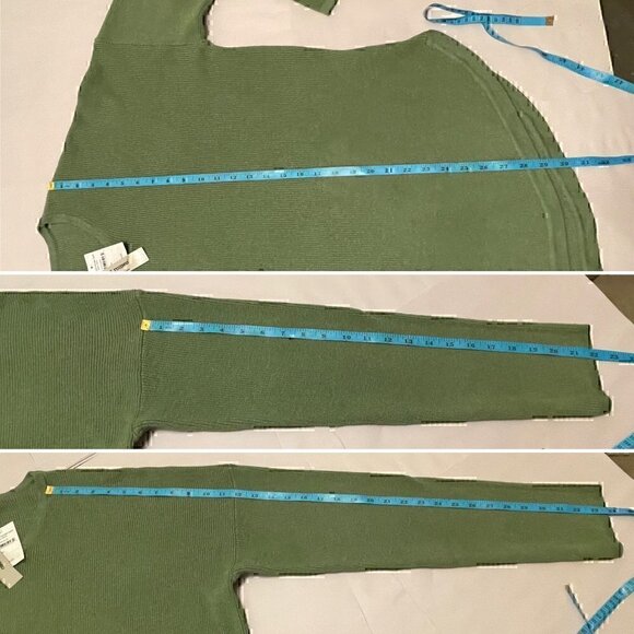 Sweet Romeo Classic Pullover Sweater Size 3X Avocado Green - Picture 14 of 16